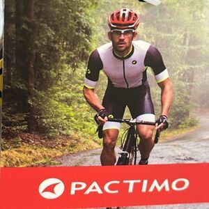 NEW WITH TAGS MEN’S SMALL CYCLING BIBS BY PACTIMO